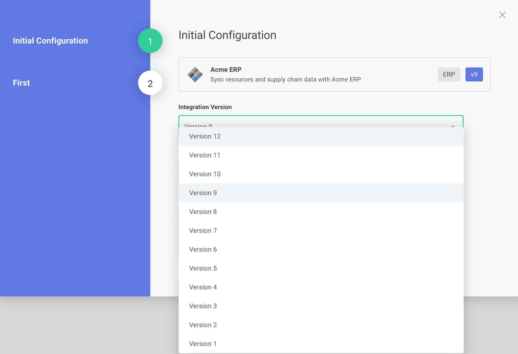 Integration designer with instance version